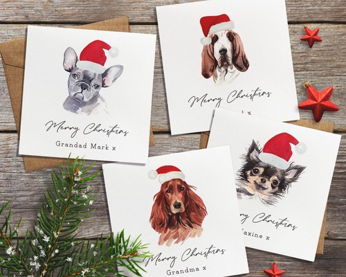 Dog personalised christmas - personalised,