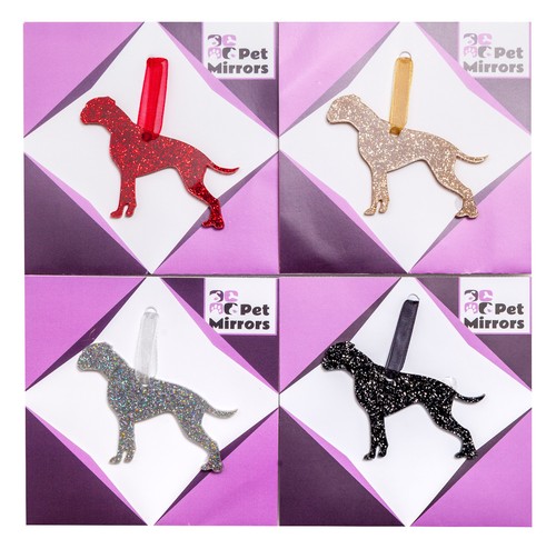 Boxer dog style glitter - style, a