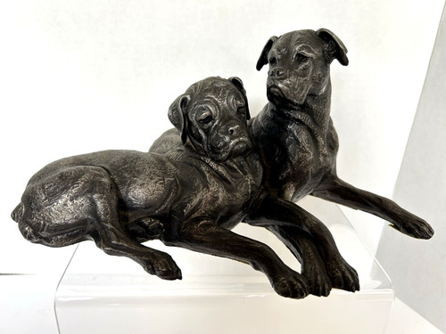 Vintage cold cast bronze resin - vintage,