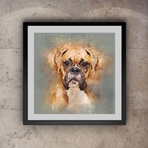Boxer wall art - |, dog