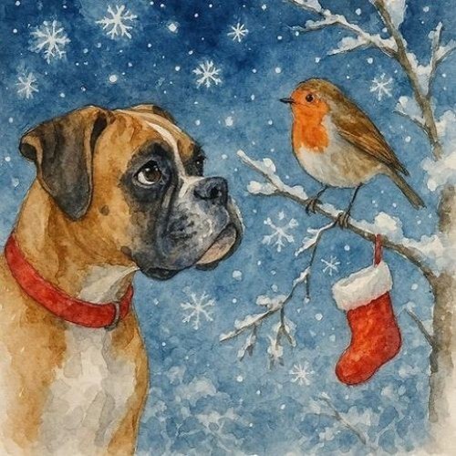Single luxury boxer christmas - single,