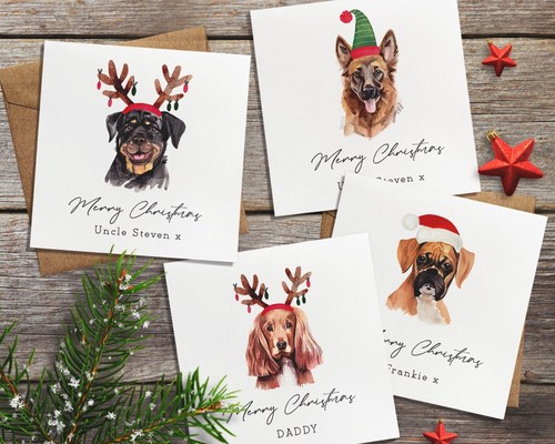 Dog personalised christmas - personalised,
